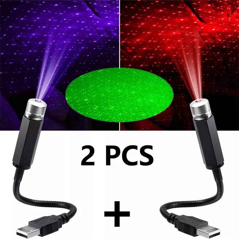 Home Cinema Projector - Mini Car LED Star Night Light