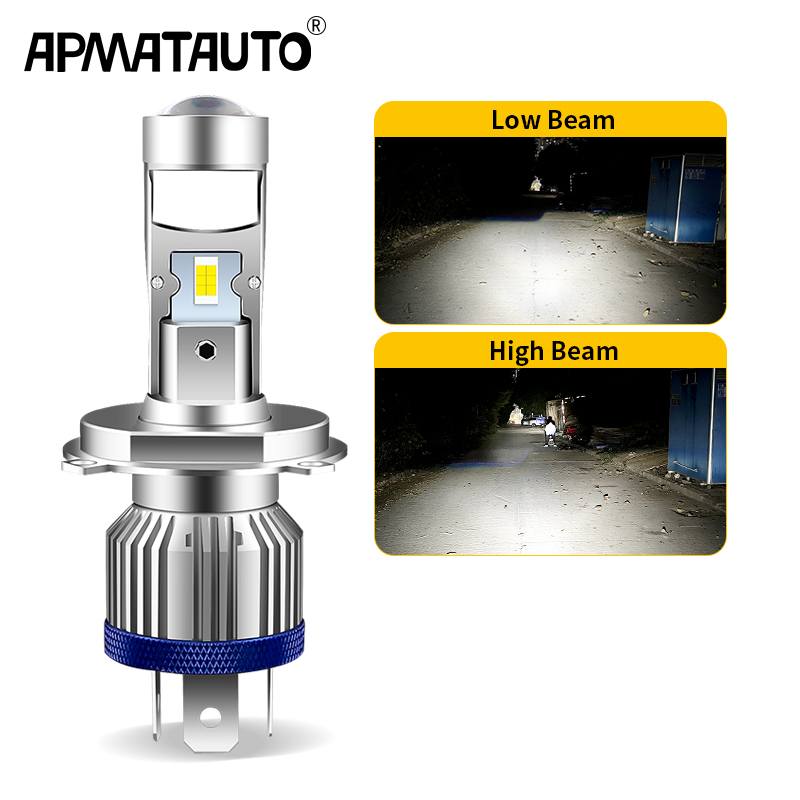 H4 HS1 LED Motorcycle Headligh - Home Cinema Projector ulasan dan harga