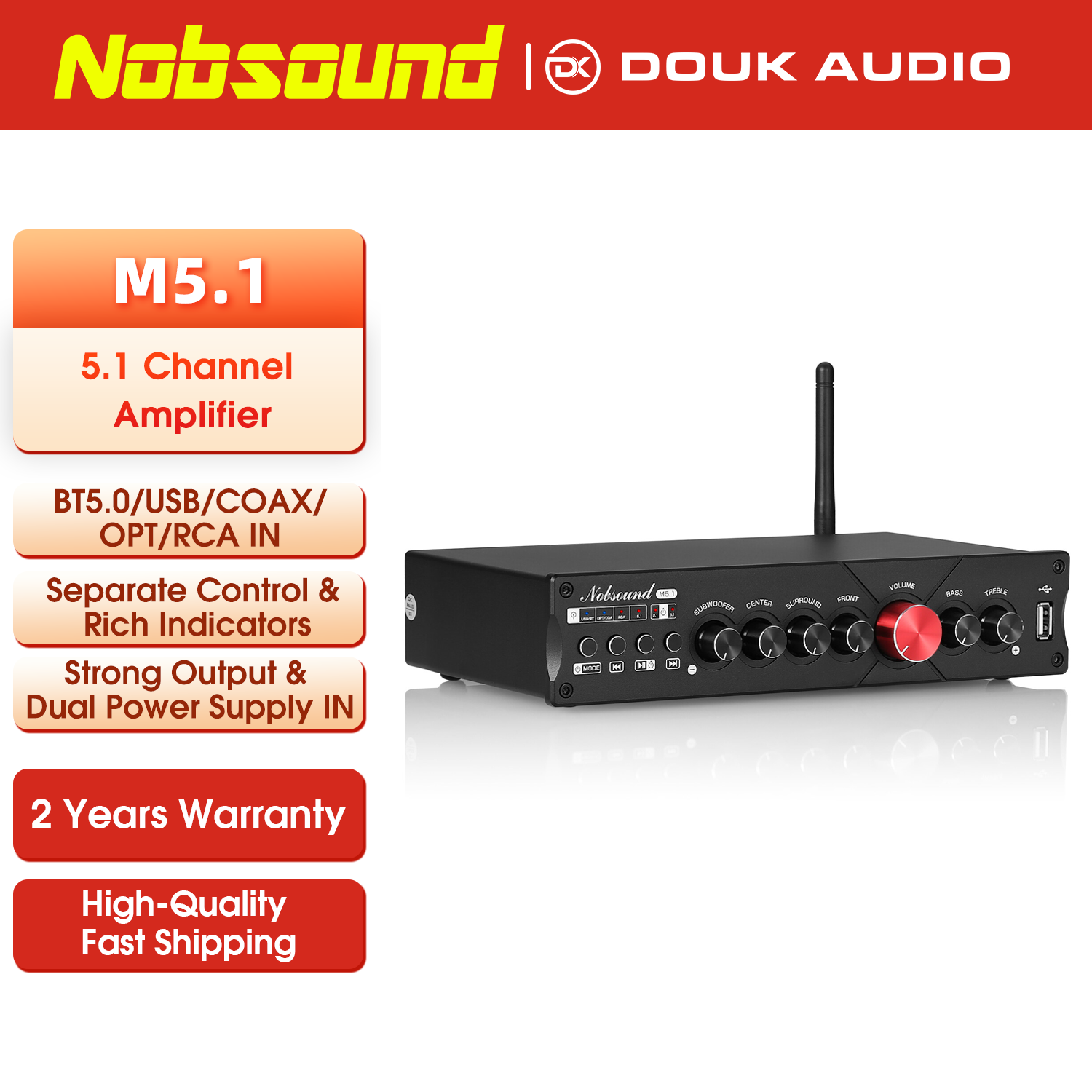 Nobsound M5.1 Digital Bluetoot - Home Cinema Samsung 5.1 ulasan dan harga