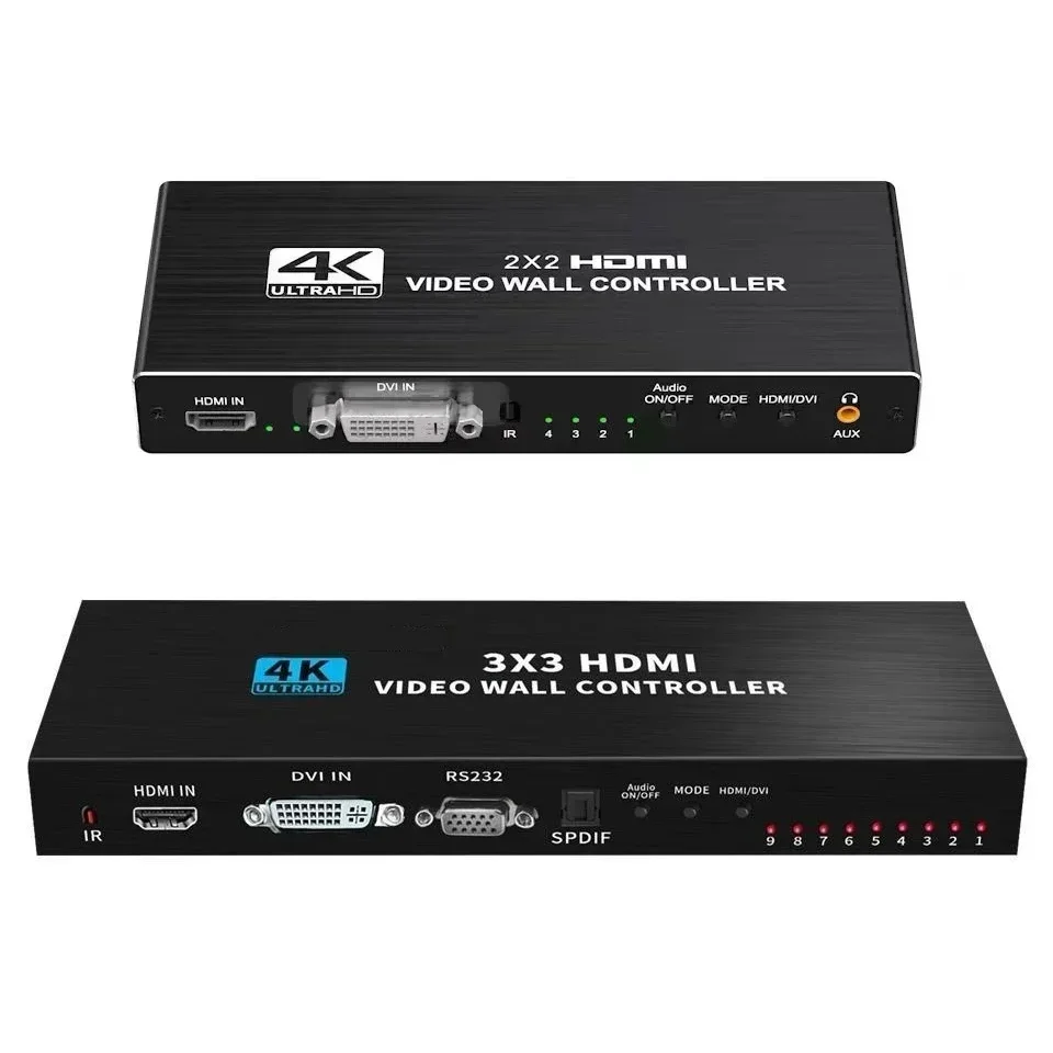 4K 3x3 Video Wall Controller 1 - Home Cinema Wall Panels ulasan dan harga