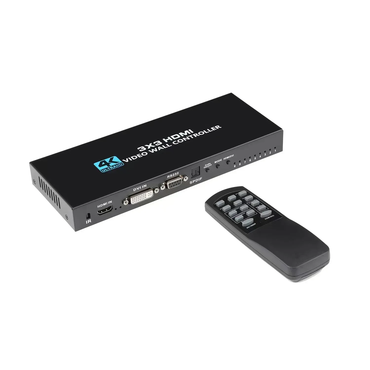 4K 3x3 Video Wall Controller 1 - Home Cinema Wall Panels ulasan dan harga
