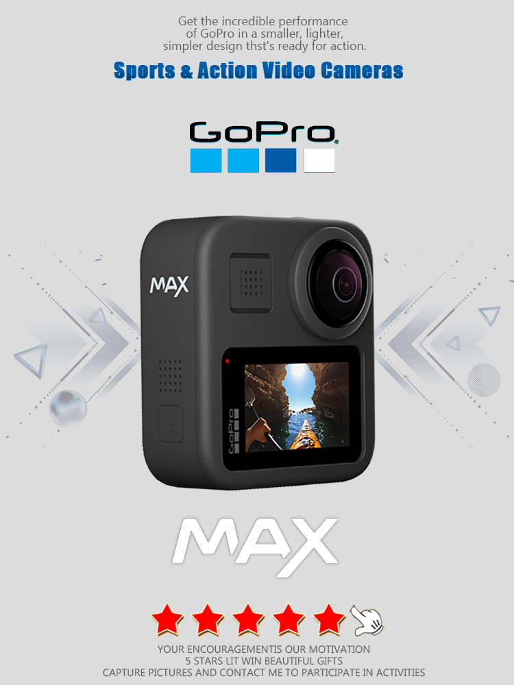 GoPro MAX 360 Action Camera wi - Home Cinema Hd ulasan dan harga