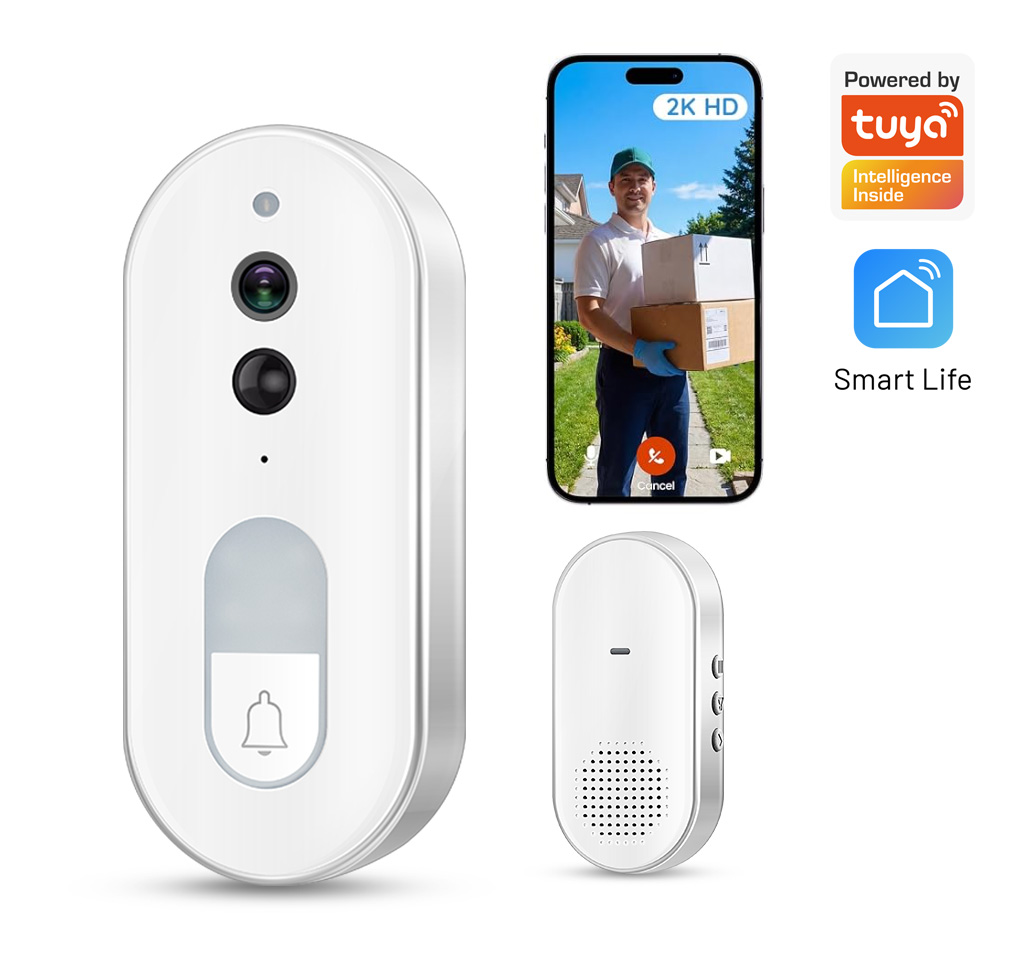 Tuya Smart Video Doorbell Wire - Home Cinema Hd ulasan dan harga