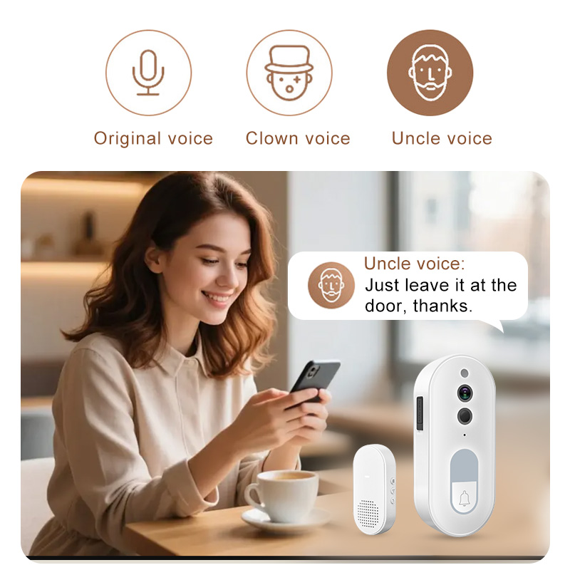 Tuya Smart Video Doorbell Wire - Home Cinema Hd ulasan dan harga