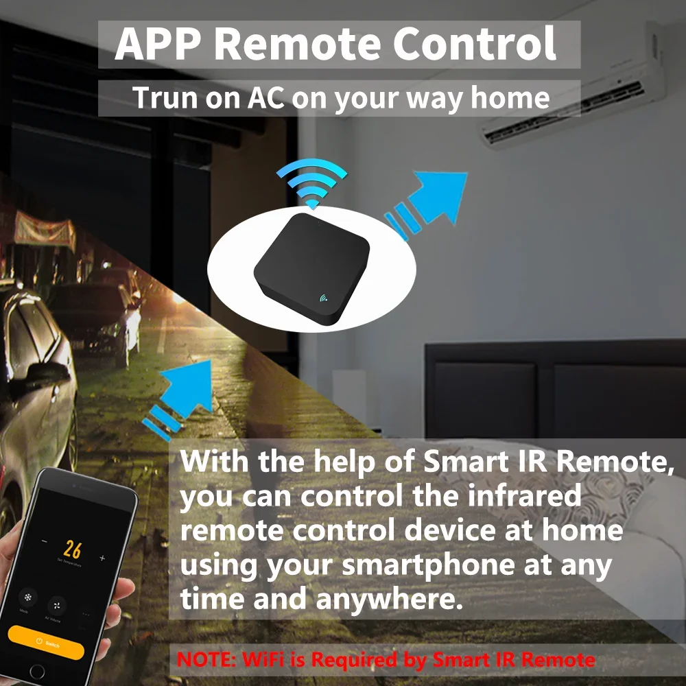 IR Remote Control Smart WiFi U - Home Cinema Player ulasan dan harga