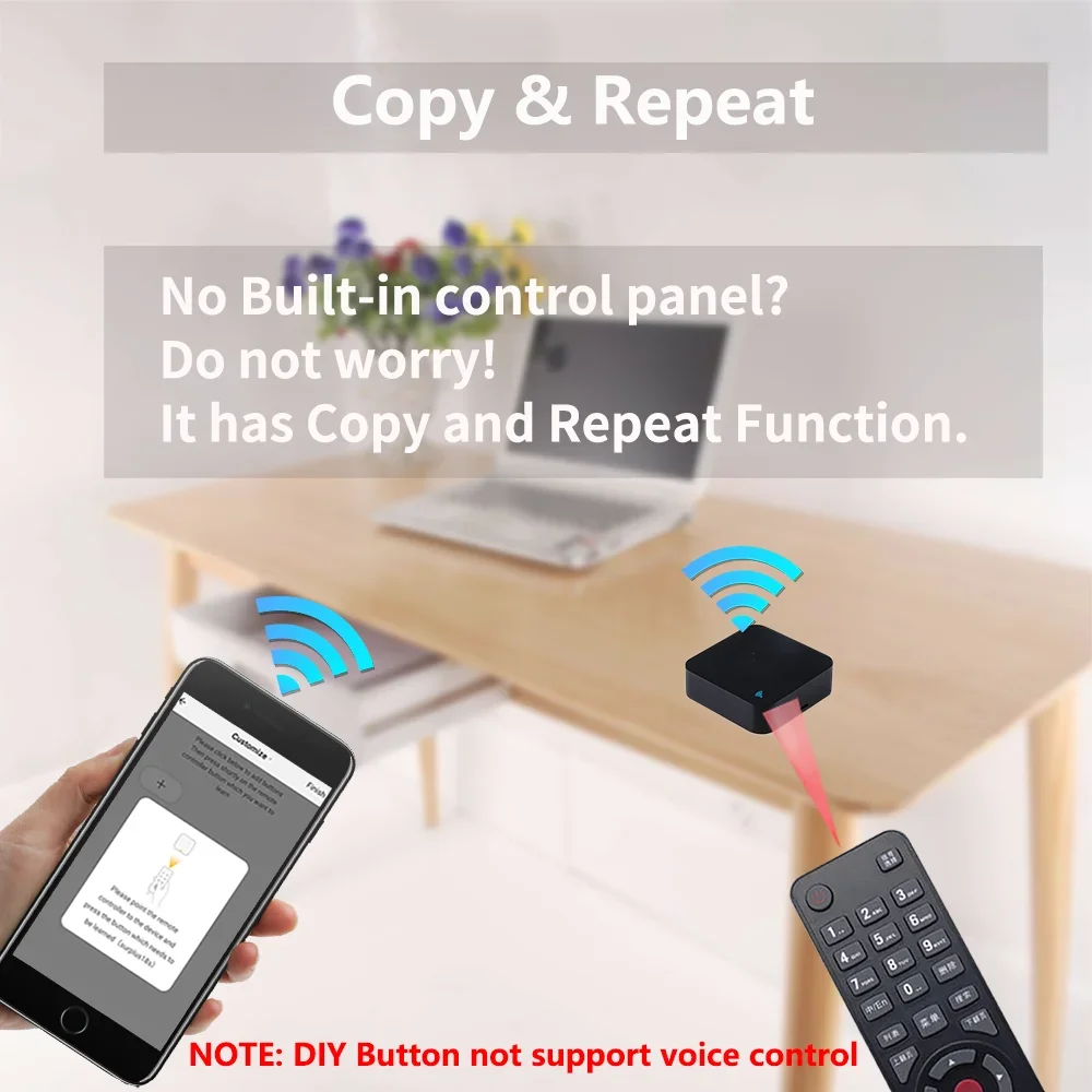 IR Remote Control Smart WiFi U - Home Cinema Player ulasan dan harga