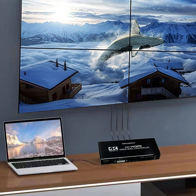 4K HDMI Video Wall Controller  - Home Cinema Wall Panels ulasan dan harga