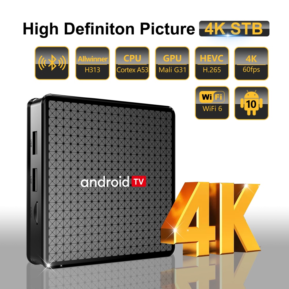 Wudung X5 TV Box AndroidTV All - Home Cinema Player ulasan dan harga