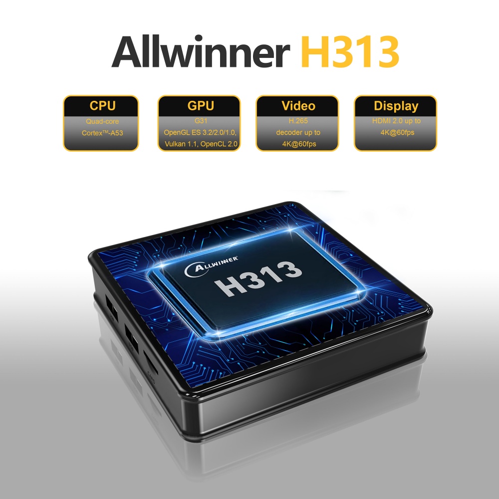 Wudung X5 TV Box AndroidTV All - Home Cinema Player ulasan dan harga