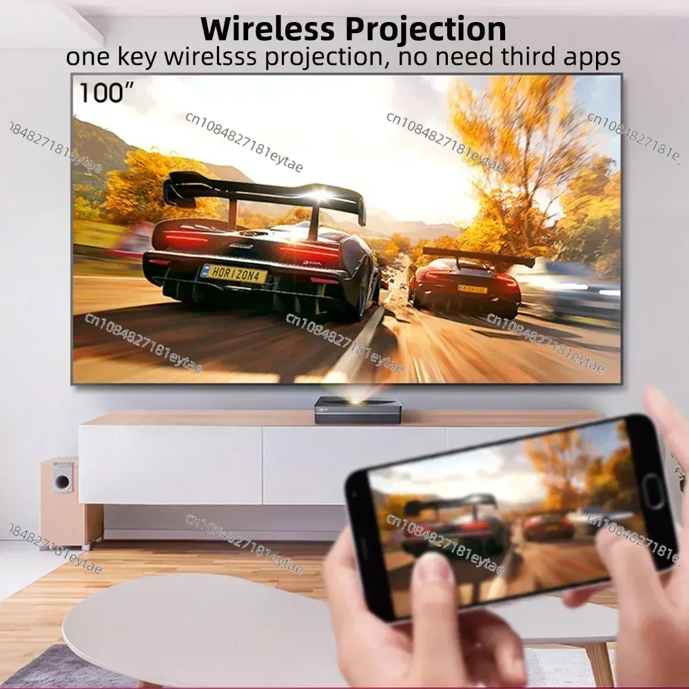 DC90 Home Cinema 4K UHD  Proje - Home Cinema Projector ulasan dan harga