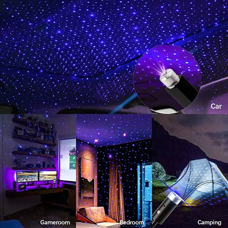Mini Car LED Star Night Light  - Home Cinema Projector ulasan dan harga