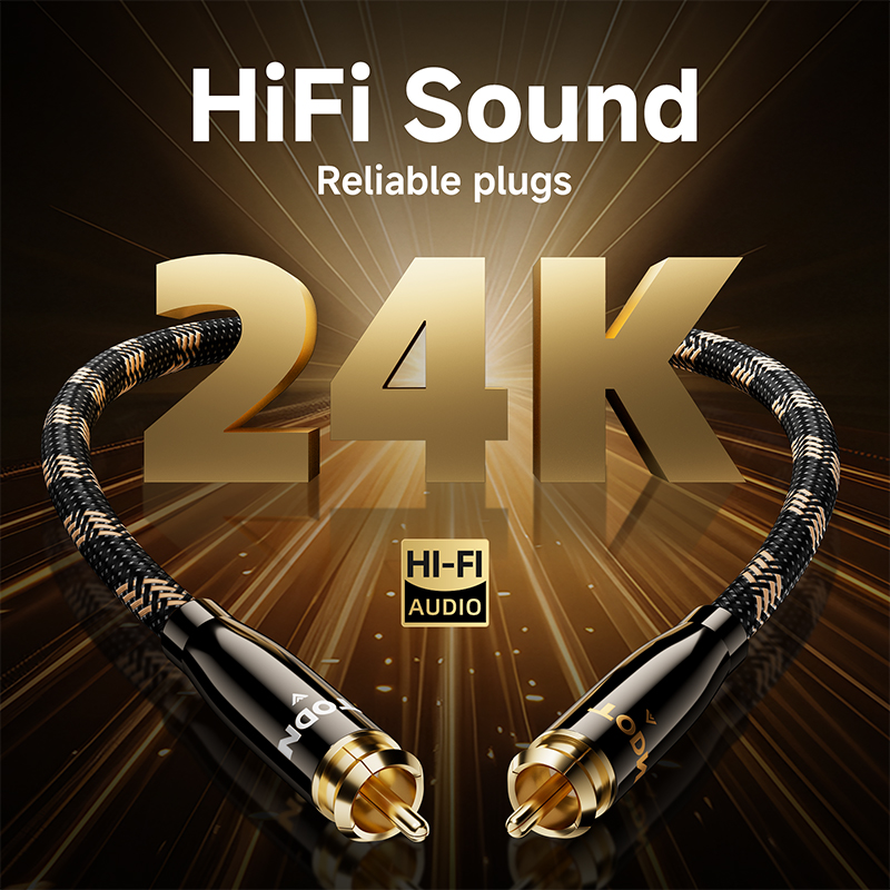 TODN RCA Cable HiFi Stereo 3.5 - Home Cinema Installation ulasan dan harga