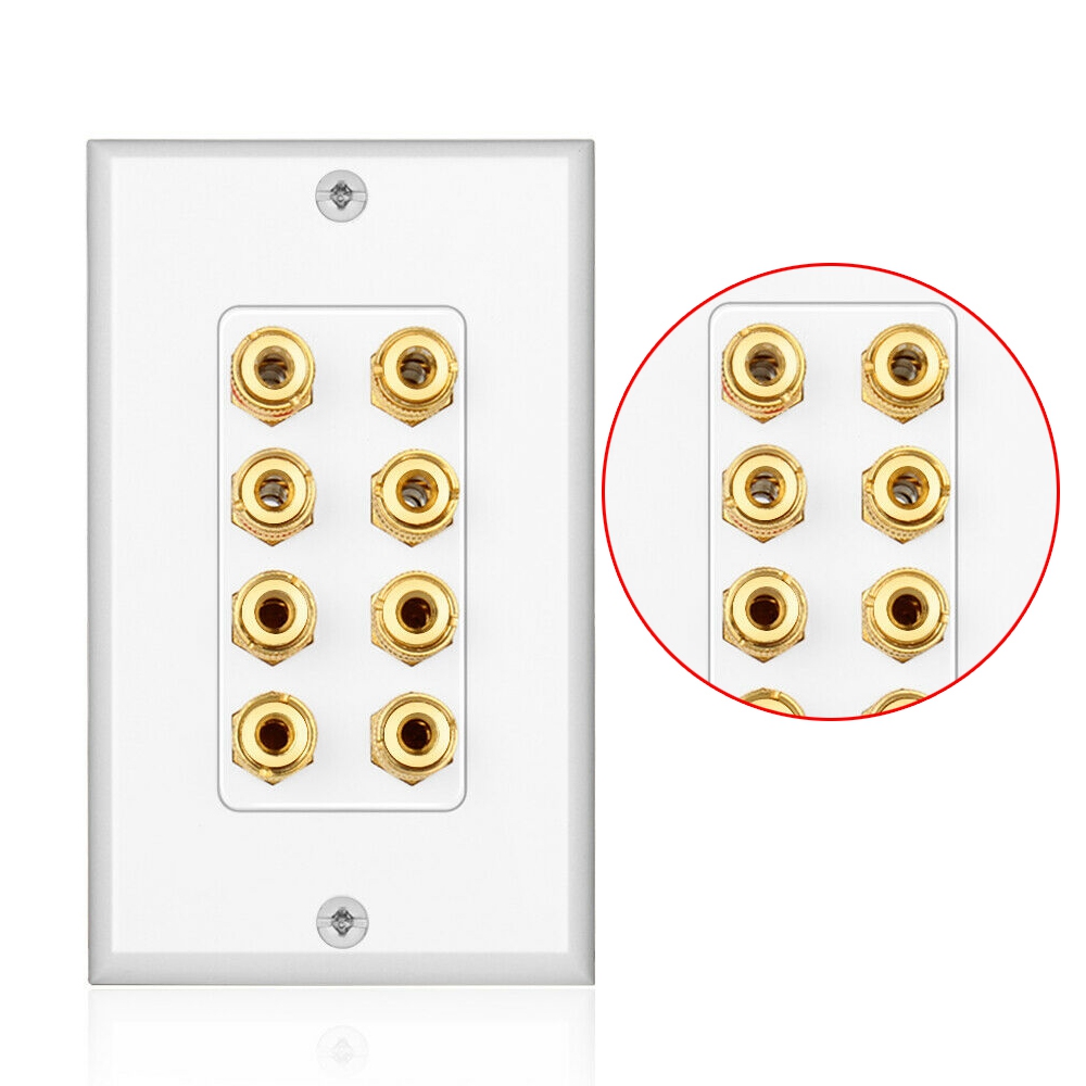 A68Z 8 Posts Speaker Wall Plat - Home Cinema Wall Panels ulasan dan harga
