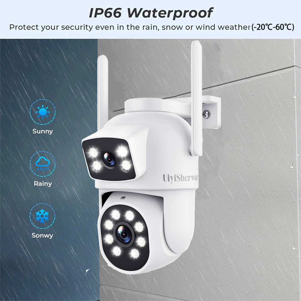 UiyiSherway 4K Dual Lens Wifi  - Home Cinema Wall Panels ulasan dan harga