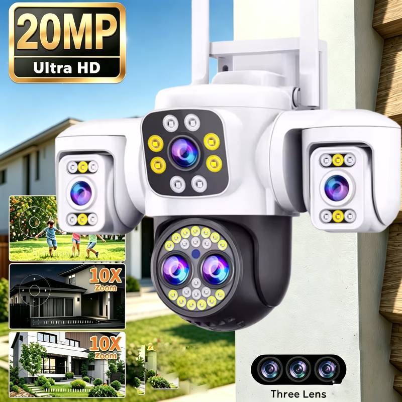 20MP Surveillance Wifi Camera  - Home Cinema Wall Panels ulasan dan harga