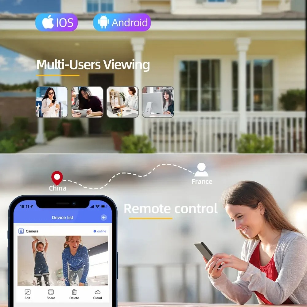20MP Surveillance Wifi Camera  - Home Cinema Wall Panels ulasan dan harga