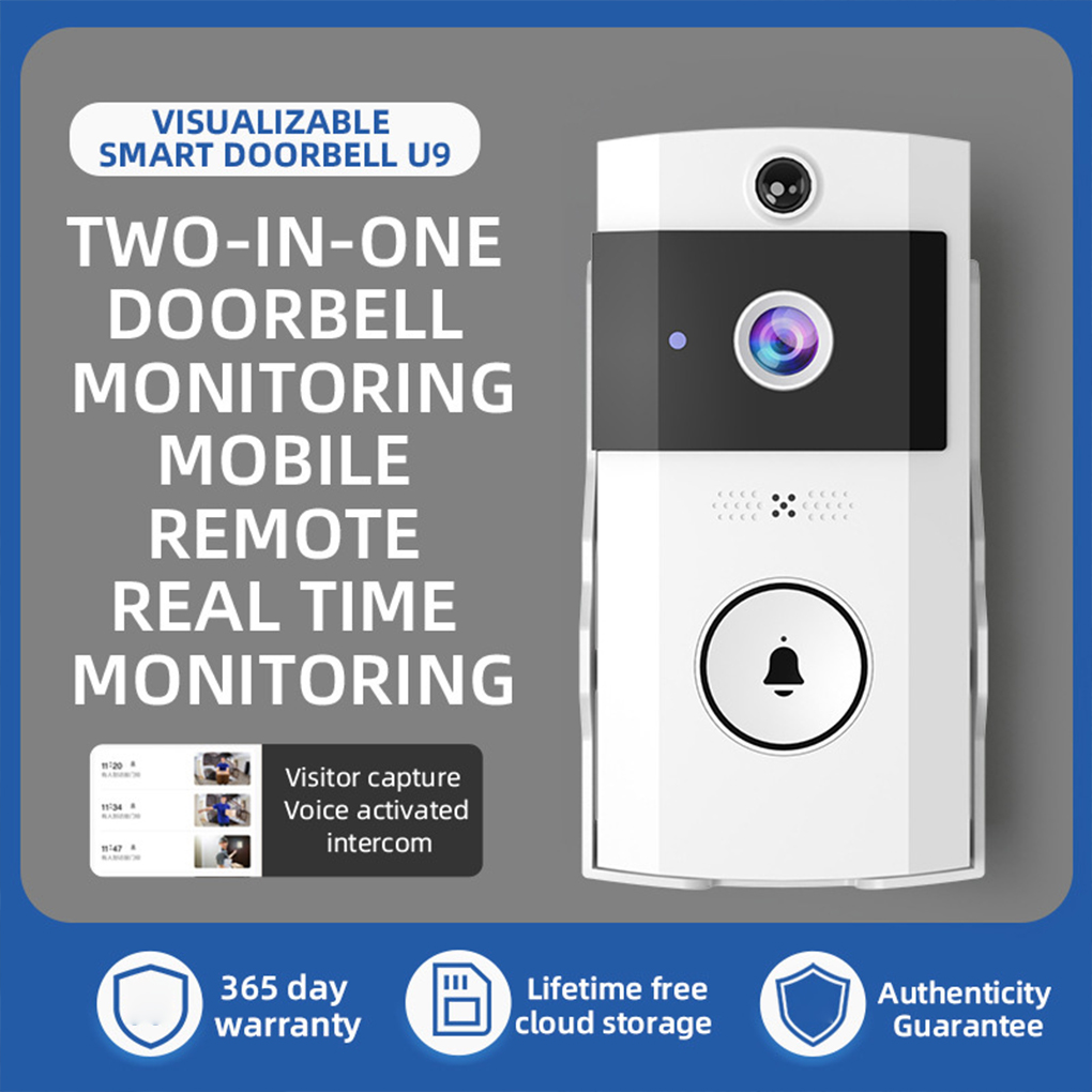 Wifivisual Doorbell Bell Camer - Home Cinema Hd ulasan dan harga