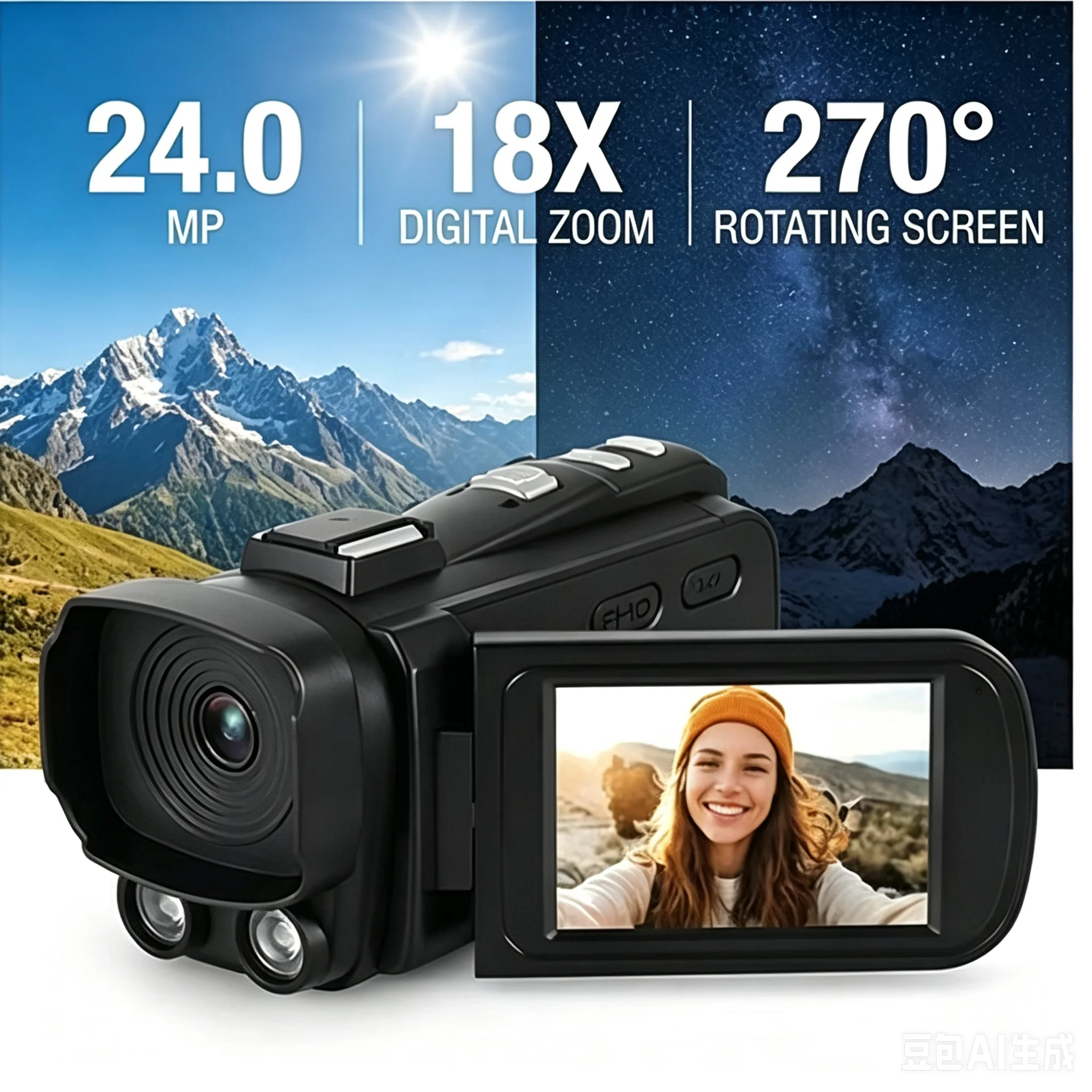 1080P Full HD Digital Camera V - Home Cinema Hd ulasan dan harga