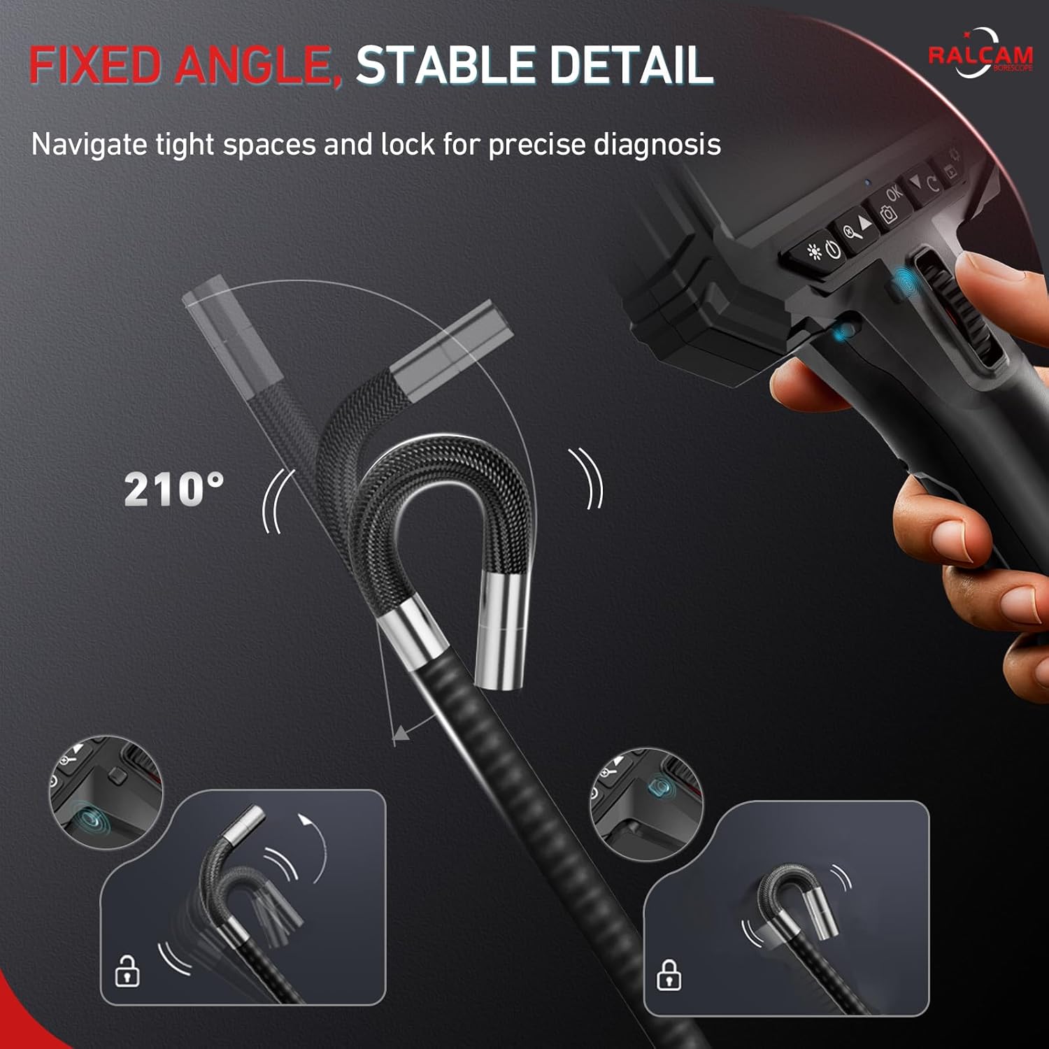 Ralcam Endoscope Camera with L - Home Cinema Hd ulasan dan harga