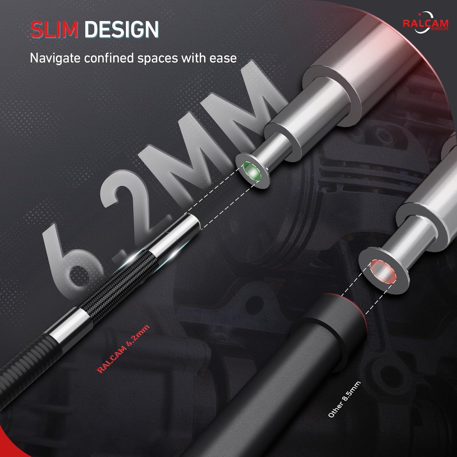 Ralcam Endoscope Camera with L - Home Cinema Hd ulasan dan harga