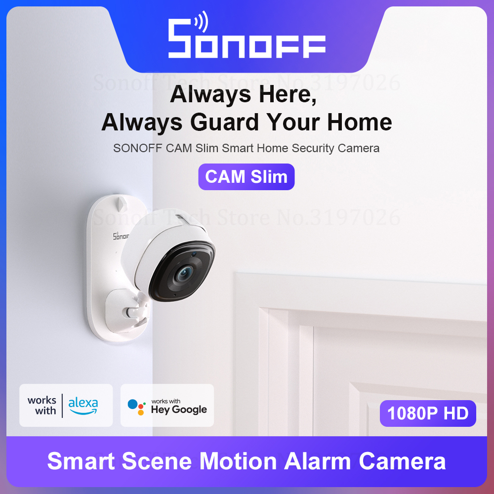 SONOFF 1080P HD Wi-Fi IOT Came - Home Cinema Hd ulasan dan harga