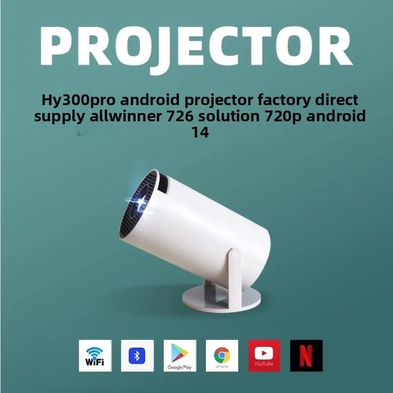 HY300Pro Portable 4K HD Projec - Home Cinema Projector ulasan dan harga