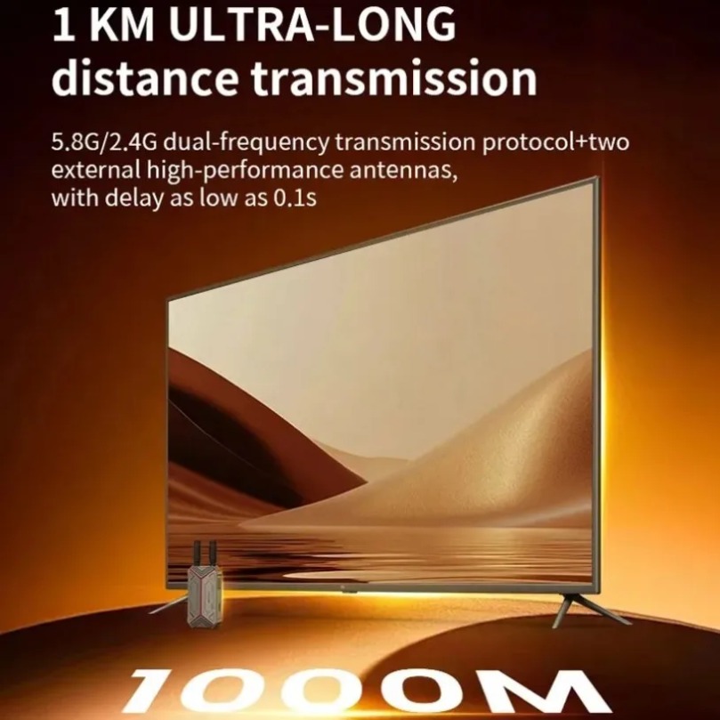 Dual Antenna 1000M Wireless HD - Home Cinema Hd ulasan dan harga