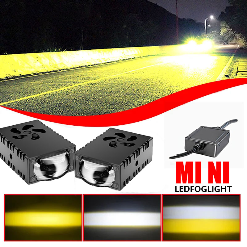 1PCS/2PCS Mini LED Driving Lig - Home Cinema Projector ulasan dan harga
