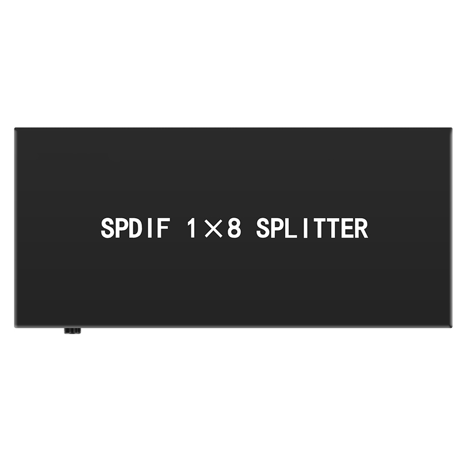 Optical Audio Splitter,1 in 8  - Home Cinema Installation ulasan dan harga