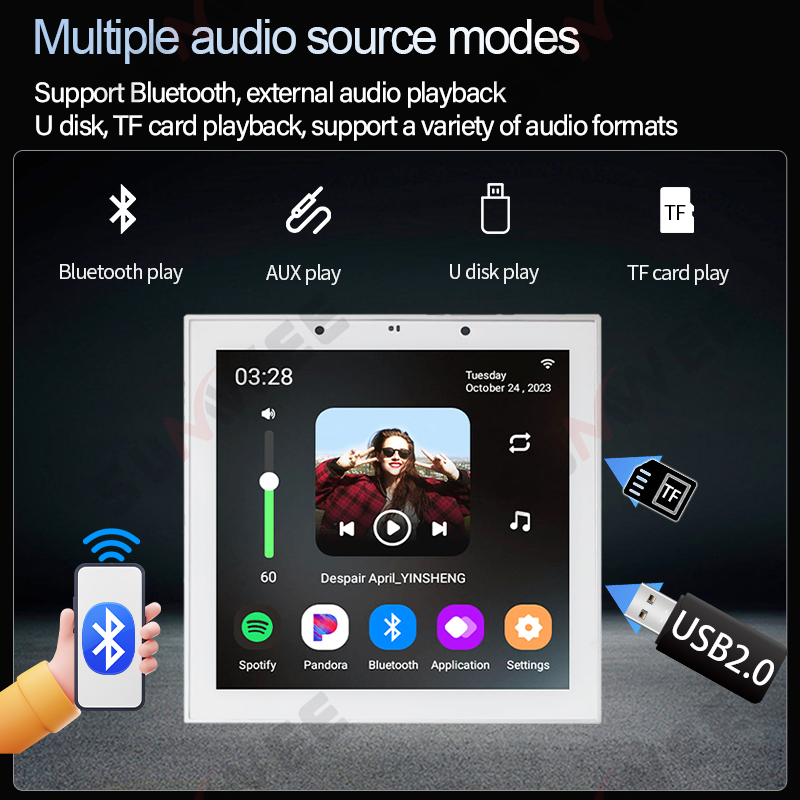 86N Tuya Smart Home Set Androi - Home Cinema Player ulasan dan harga