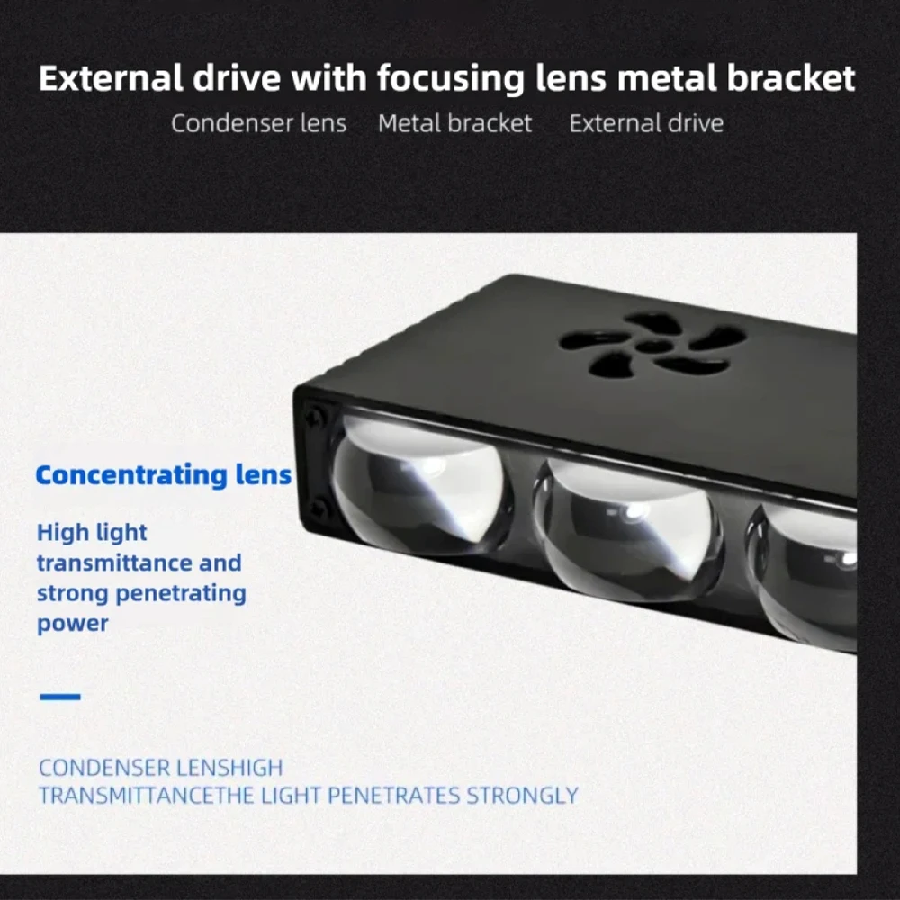 Car Grille LED Headlight Work  - Home Cinema Projector ulasan dan harga