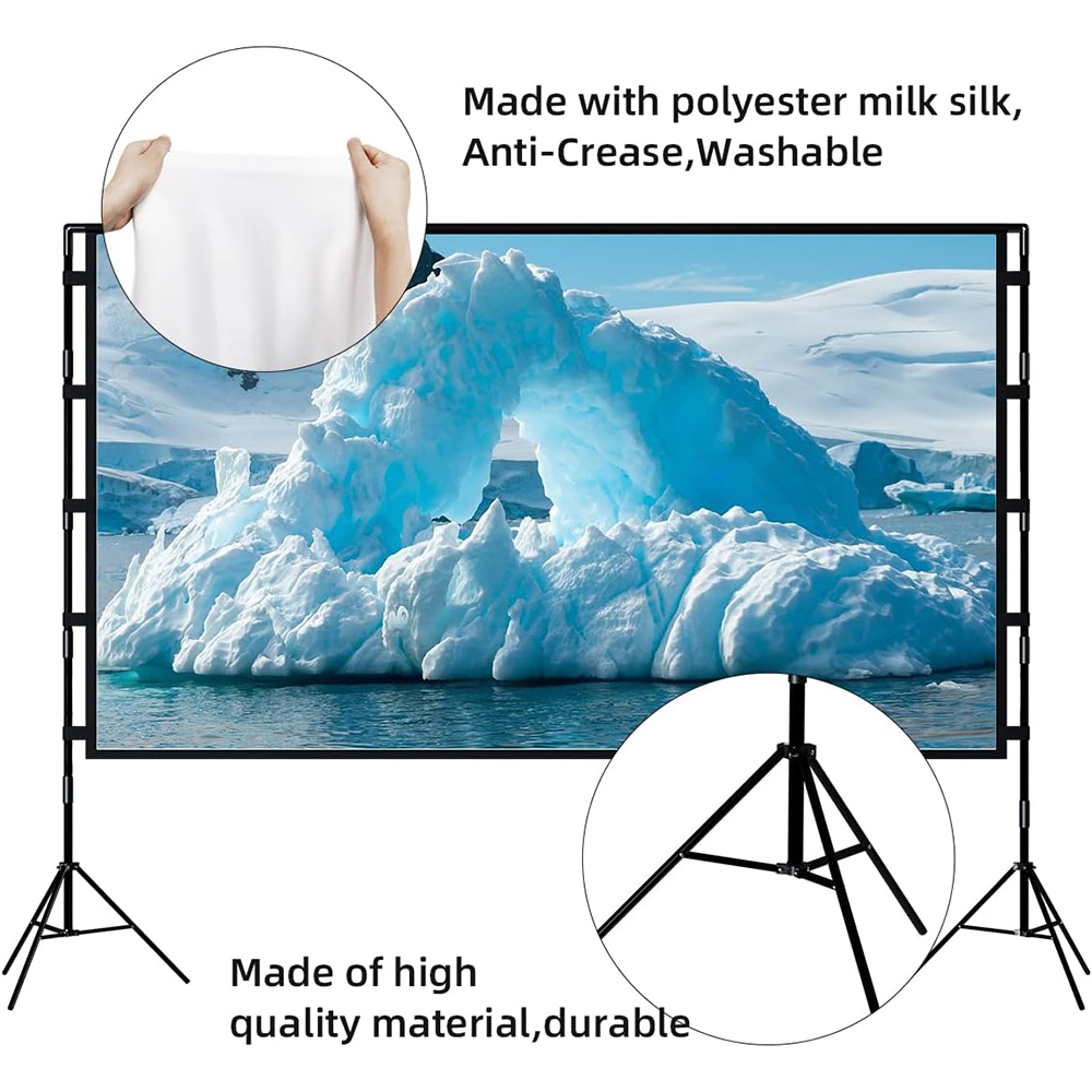 VEIDADZ Projector Screen With  - Projector Carrying Bag ulasan dan harga