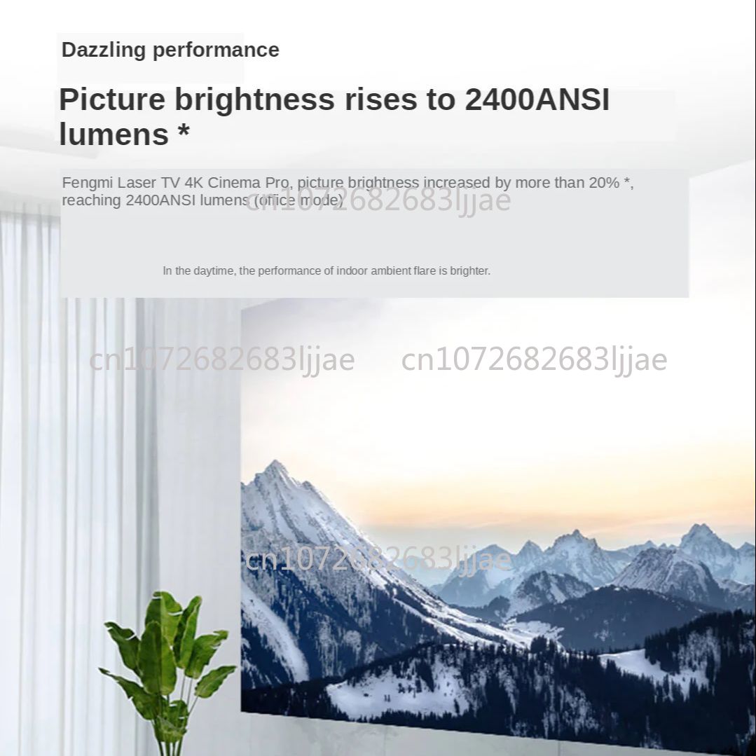 4K Cinema Pro Laser Projection - Home Cinema Tv ulasan dan harga