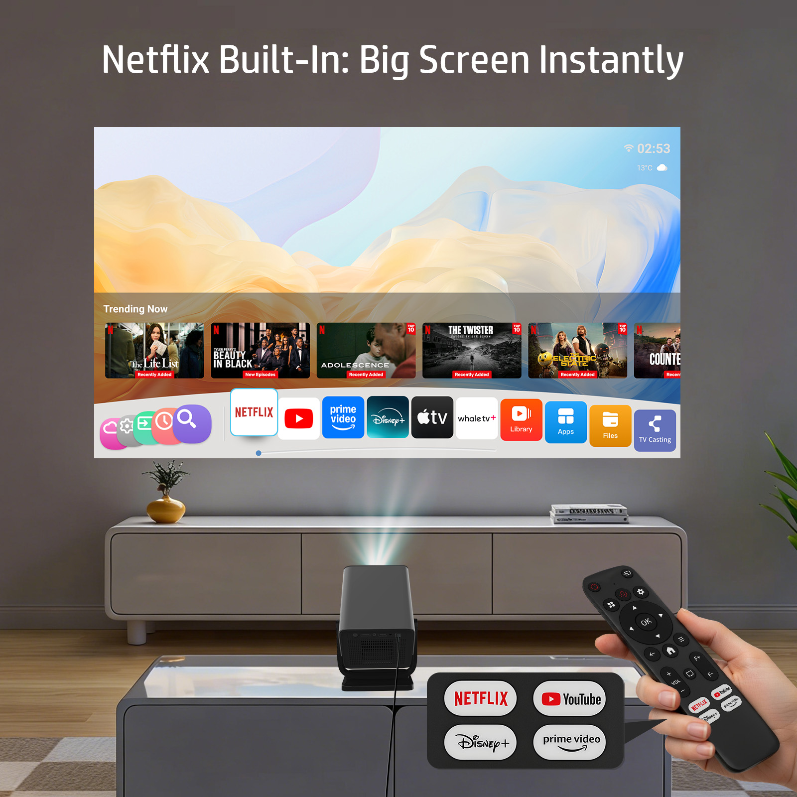 [Netflix Certified]HP MC475 Pr - Netflix Home Cinema ulasan dan harga