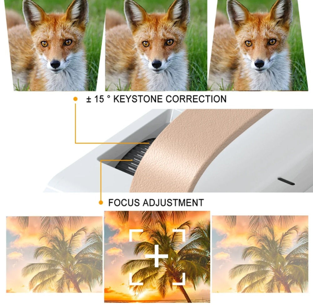Portable Smart 4K Projector Mi - Home Cinema Projector ulasan dan harga