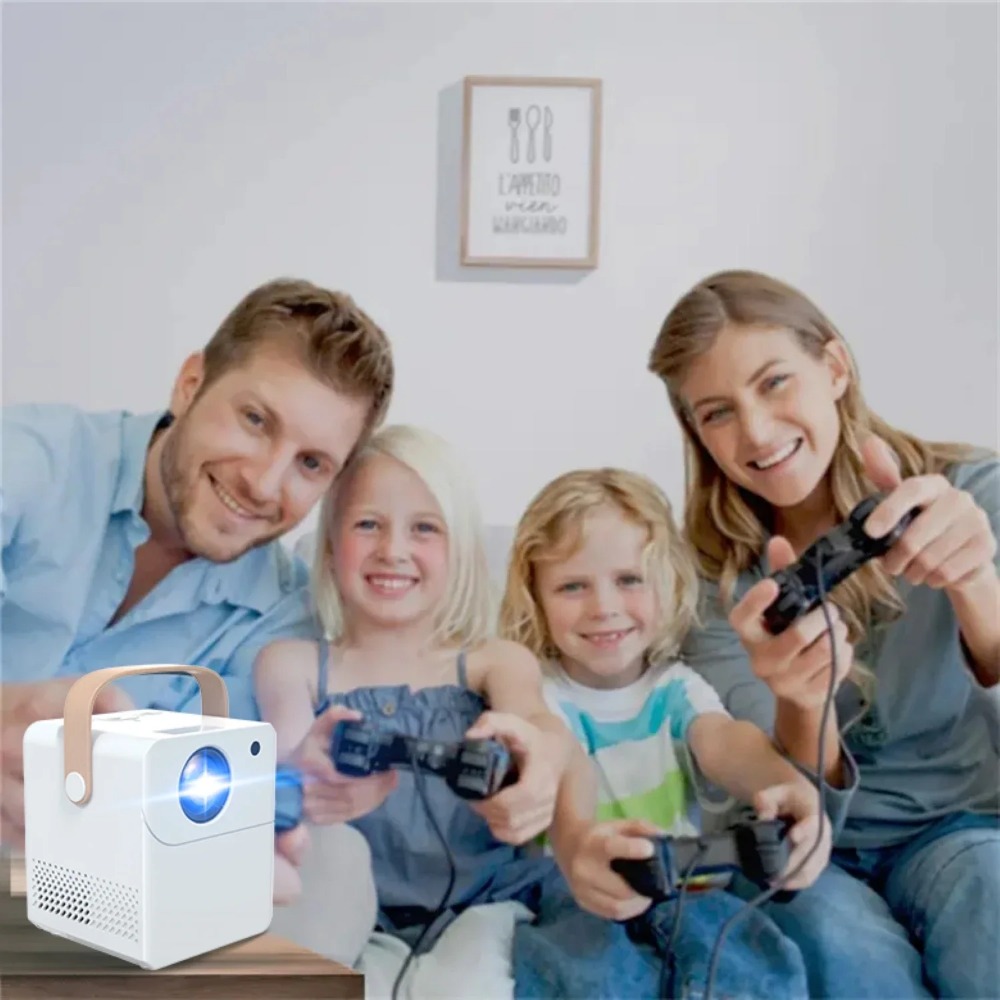 Portable Smart 4K Projector Mi - Home Cinema Projector ulasan dan harga